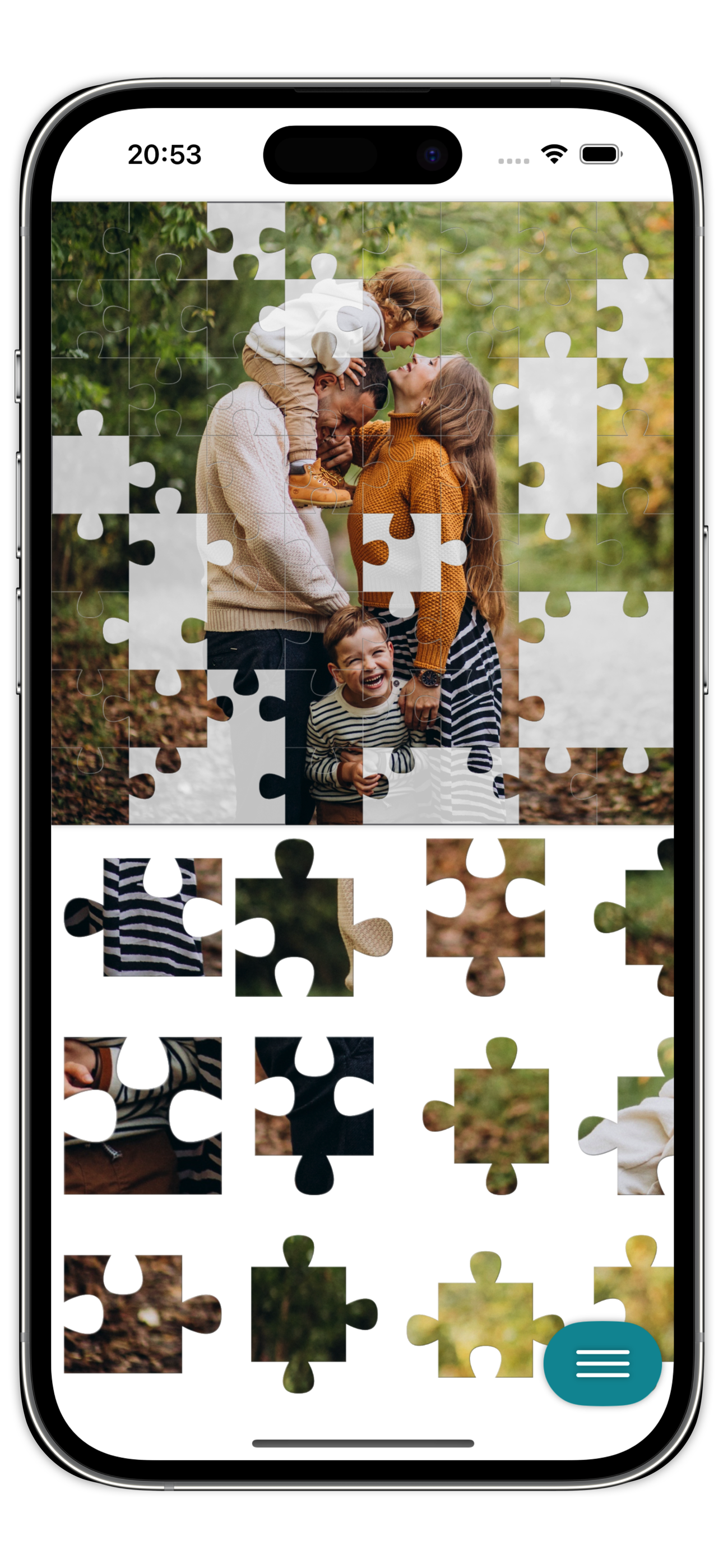 Puzzles Daily App Running On iPhone