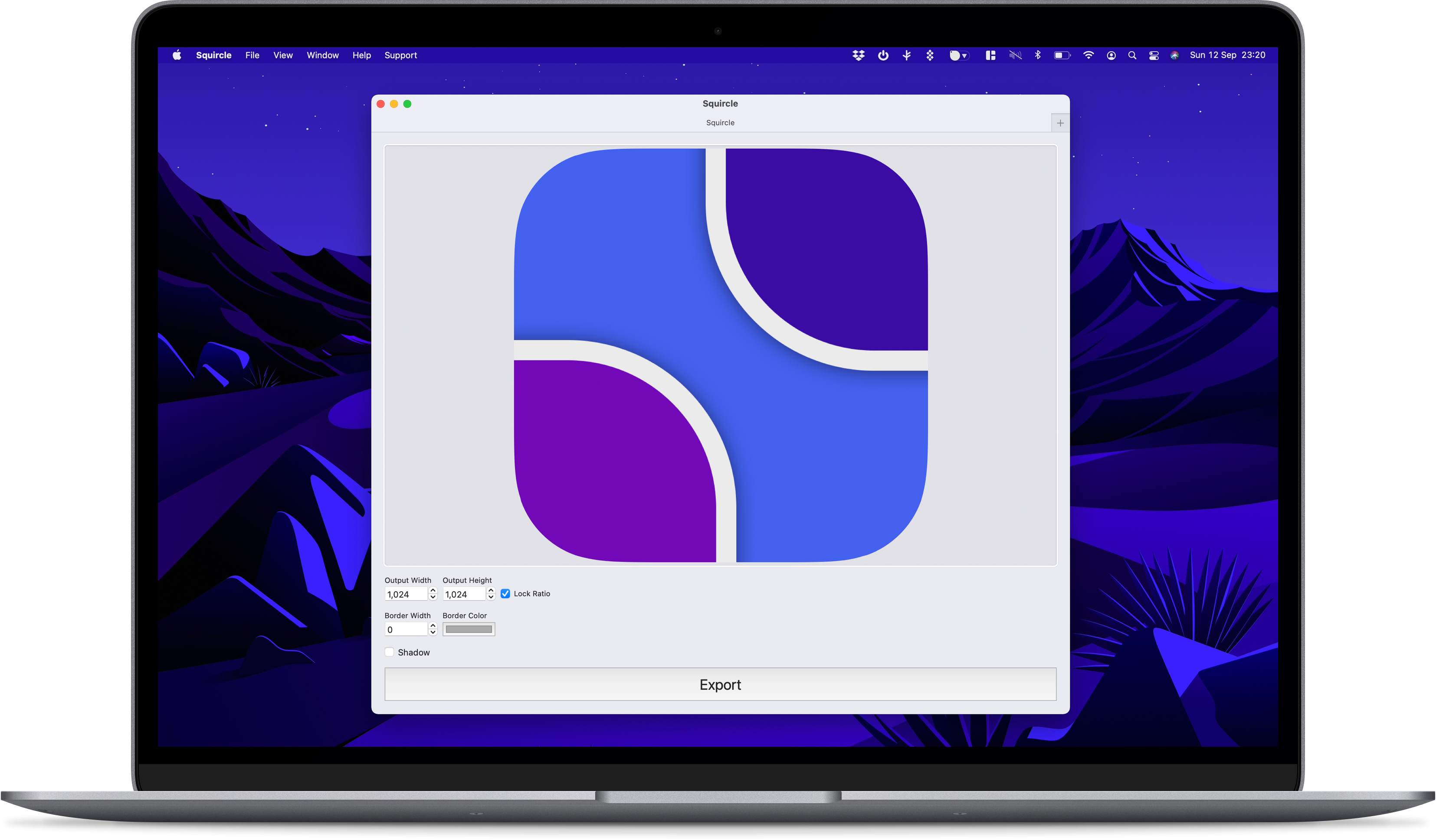 Squircle macOS app